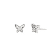 Mabina Orecchini a lobo in argento con farfalla 563978